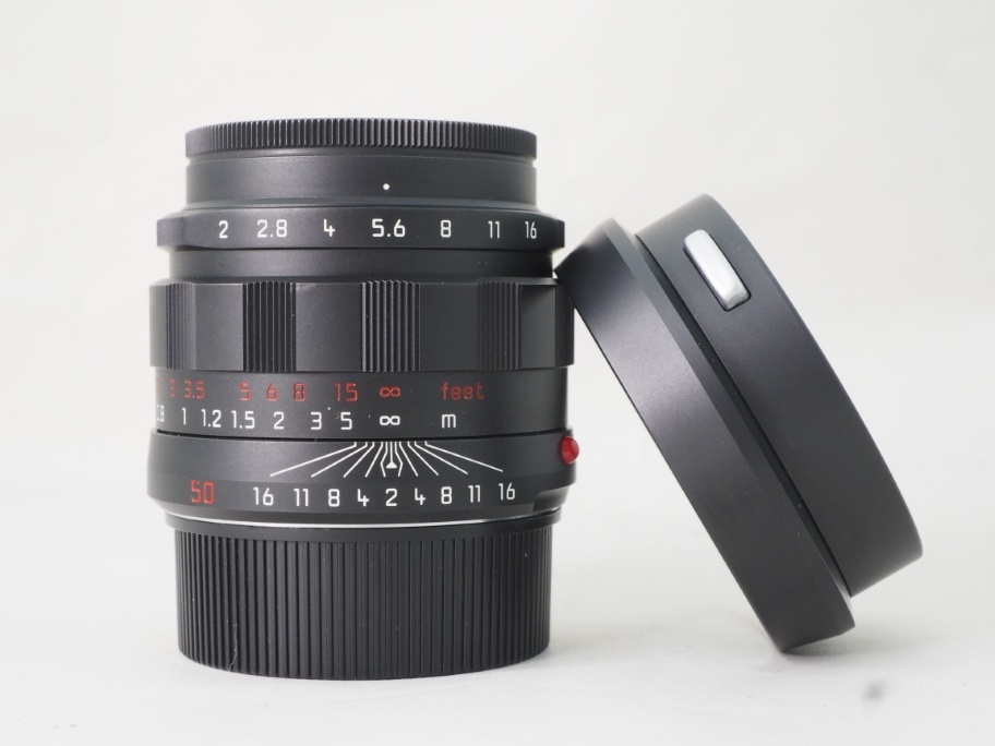 ライカ アポズミクロン M 50mm F2 ASPH ブラッククローム(世界限定700本)【中古管理番号:B1513】