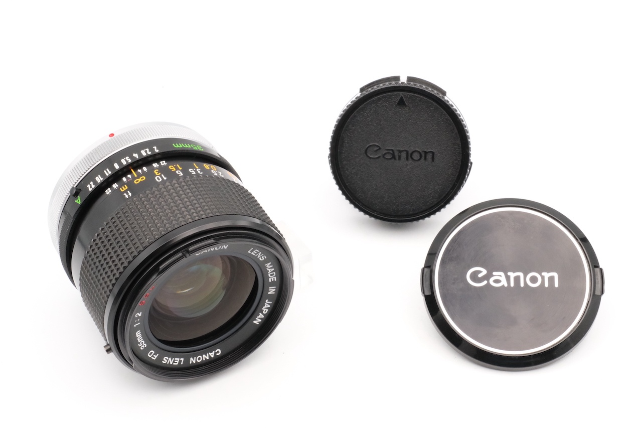 CANON LENS FD 35mm F2 S.S.C. II FDマウント