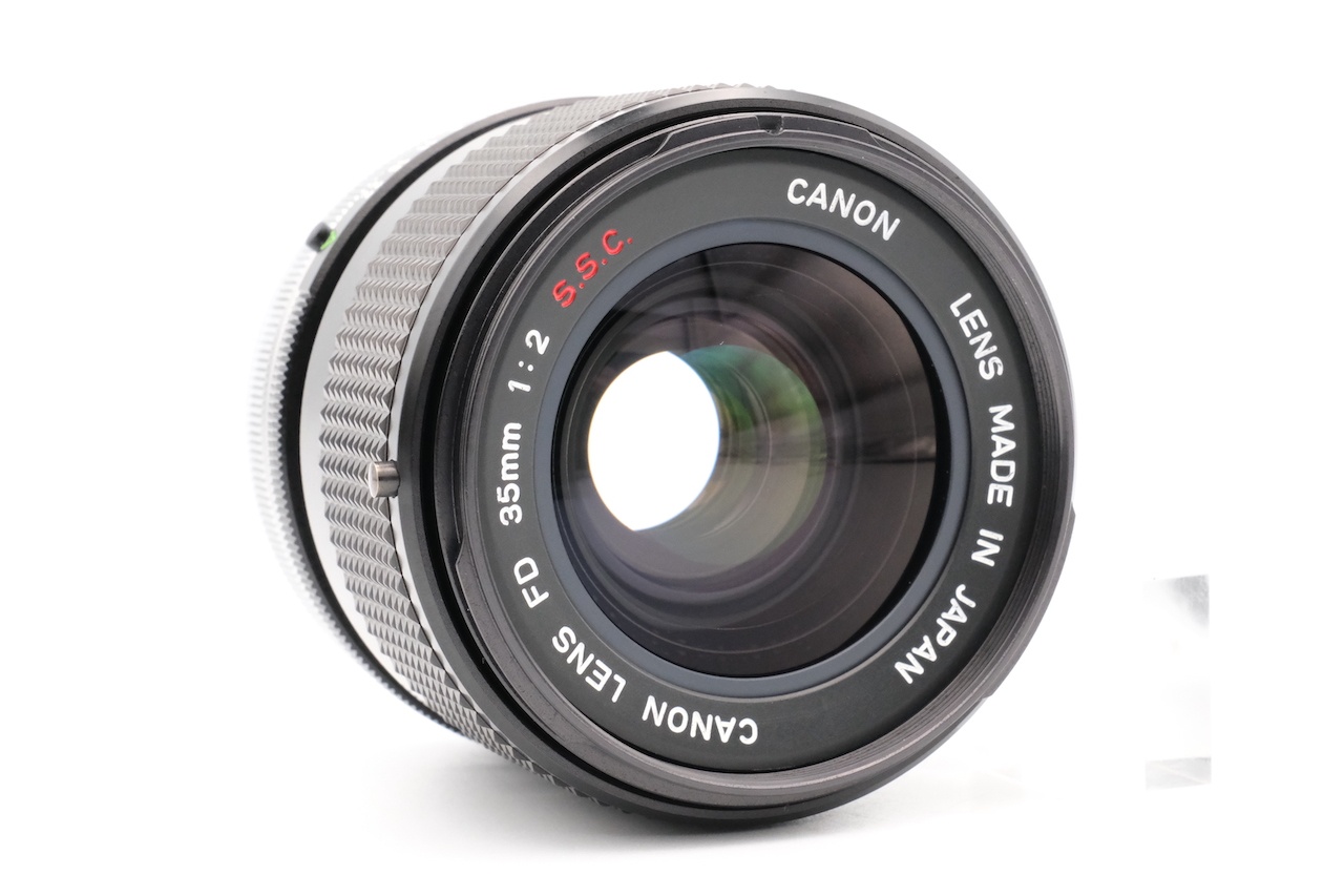 CANON LENS FD 35mm F2 S.S.C. II FDマウント
