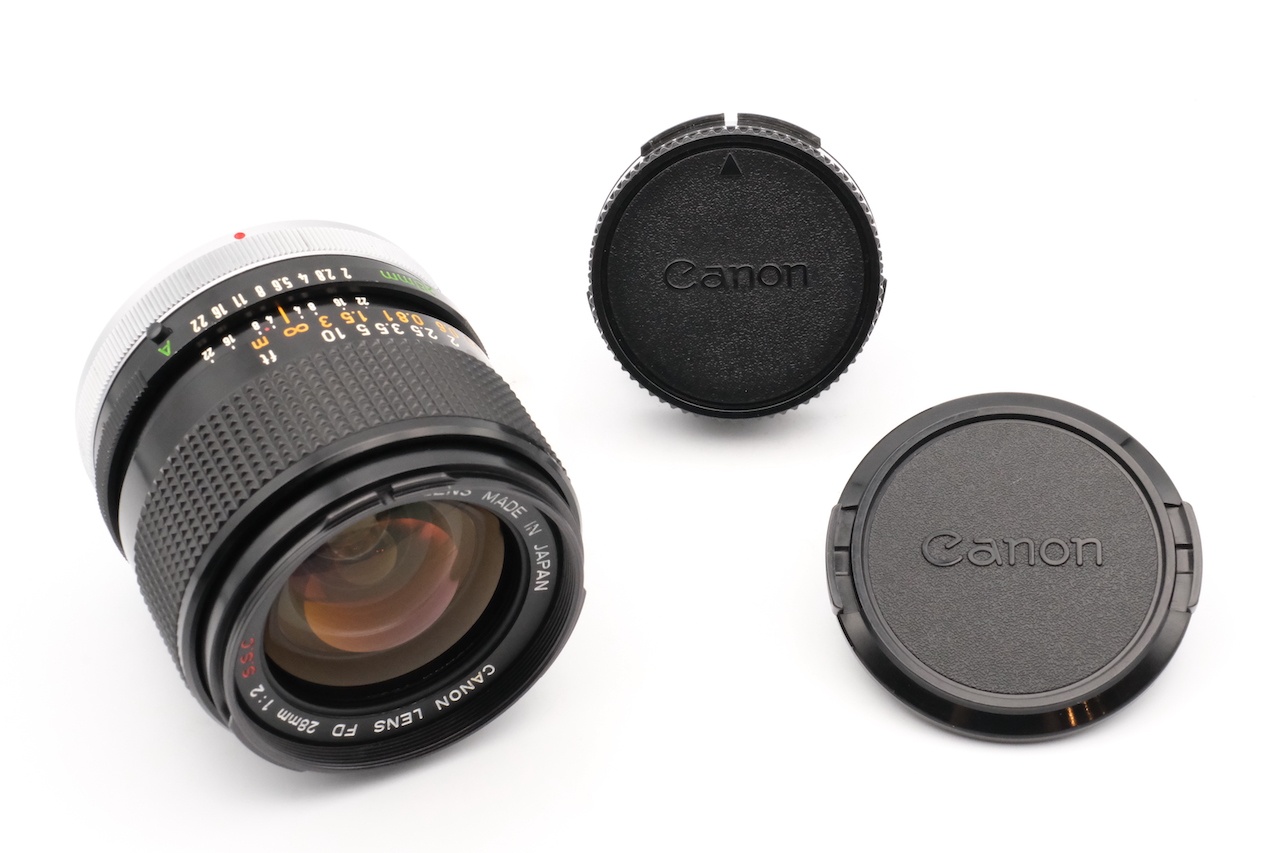 CANON LENS FD 28mm F2 S.S.C. FDマウント