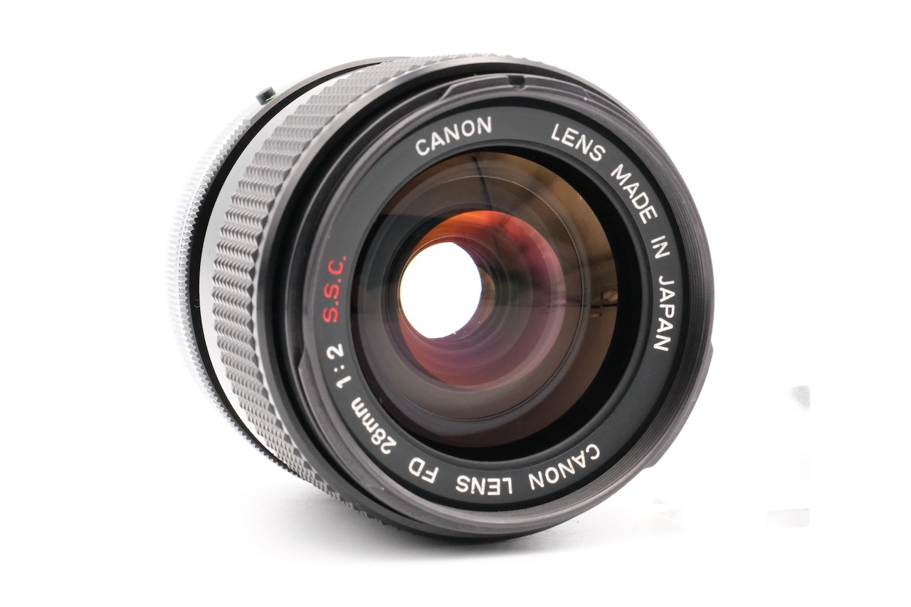CANON LENS FD 28mm F2 S.S.C. FDマウント
