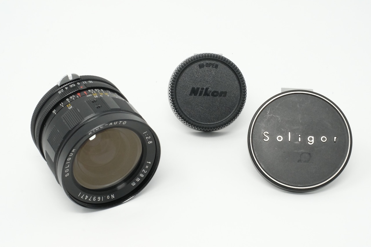 SOLIGOR WIDE-AUTO 28mm F2.8 ニコンFマウント