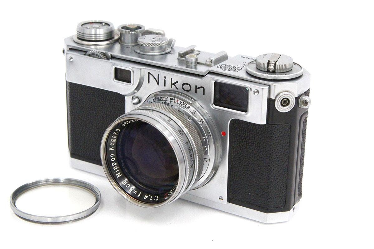 S2 ボディ 前期 Nikkor-S・C 5cm F1.4 レンズ付 γA6061-3U2B-ψ