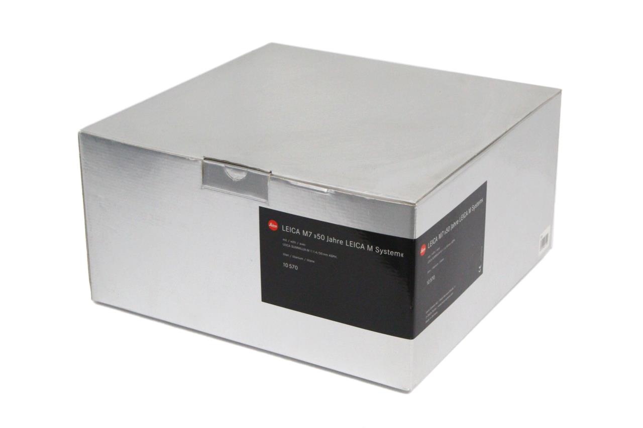 M7 チタニウム ライカM型50周年記念モデル 50mm F1.4レンズ付 γA6047-3V1A