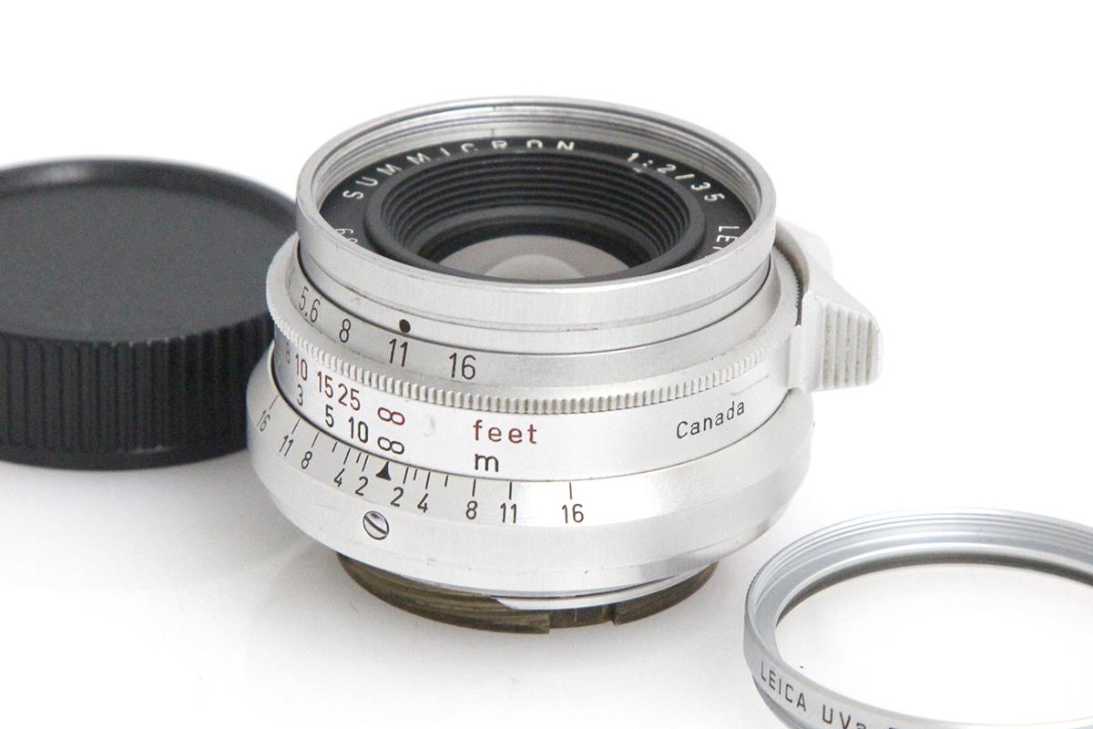 Summicron L35mm F2 8枚玉 カナダ (オリジナルLマウント) CA01-A10345-3W1D-ψ