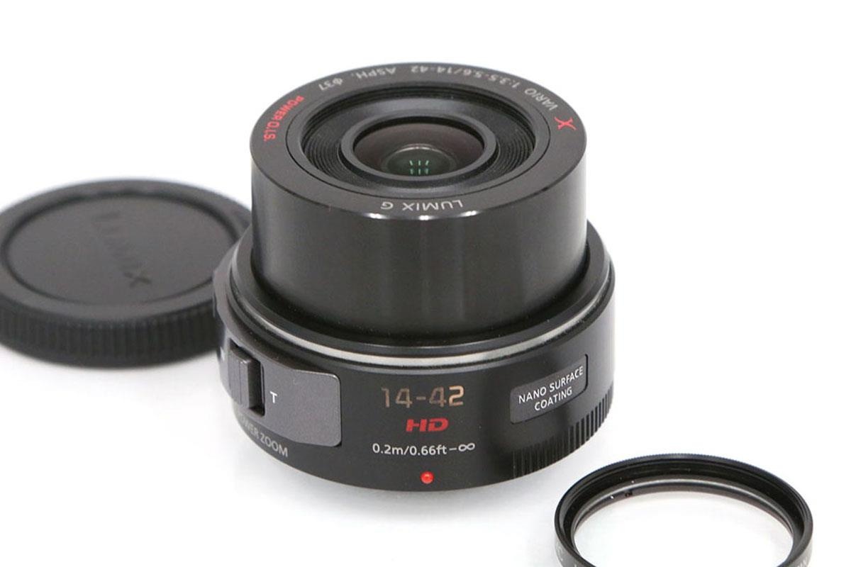 LUMIX G X VARIO PZ 14-42mm F3.5-5.6 ASPH. POWER O.I.S. H-PS14042-K ブラック CA01-C343-2R1B