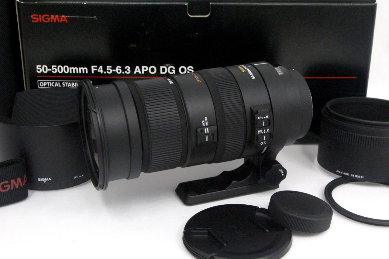 APO 50-500mm F4.5-6.3 DG OS HSM ペンタックスKマウント用 CA01-A9751-2R8-ψ