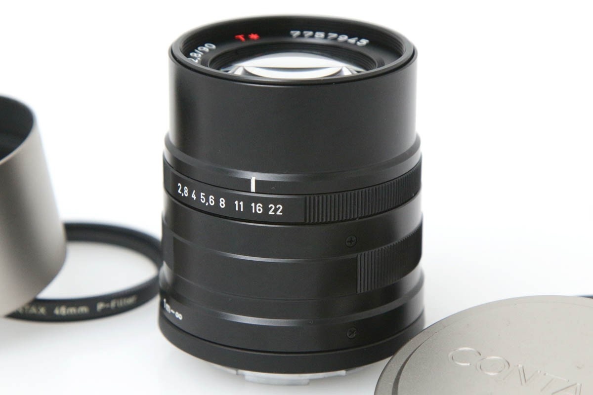 CONTAX G Sonnar T*90mm F2.8 ブラック CA01-R1075-2O3C