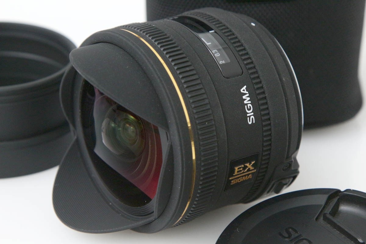 10mm F2.8 EX DC FISHEYE HSM (ペンタックス用) CA01-R1547-2B2A-ψ