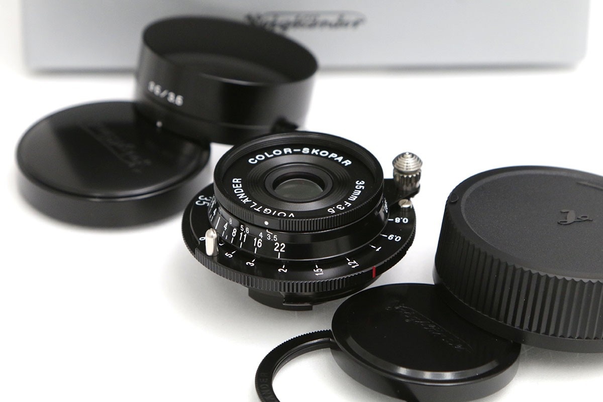 COLOR-SKOPAR 35mm F3.5 Aspherical VM ブラックペイント CA01-B1458-2A4