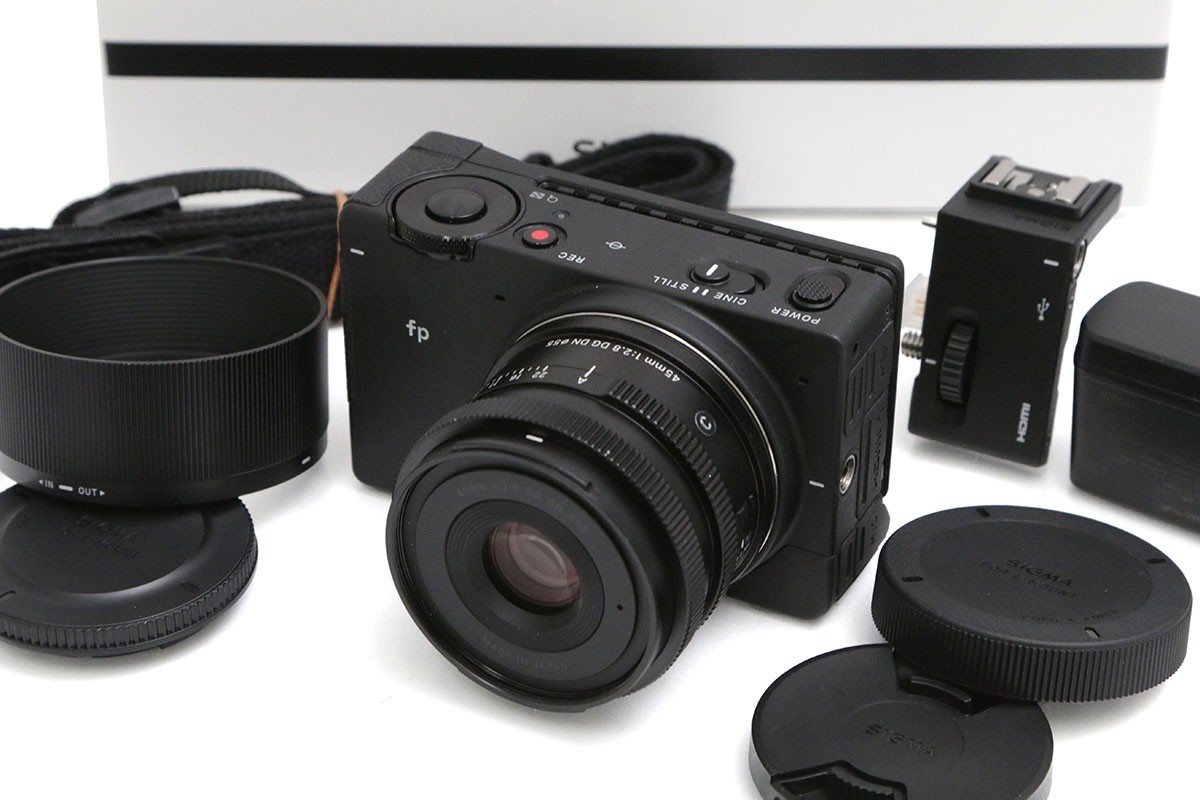 SIGMA fp 45mm F2.8 DG DN Contemporary キット(センサー清掃済) CA01-B4065-2P3