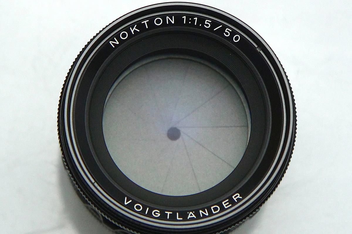 フォクトレンダー NOKTON Vintage Line 50mm F1.5 Asphericel ライカMマウント用 γH2210-2B3