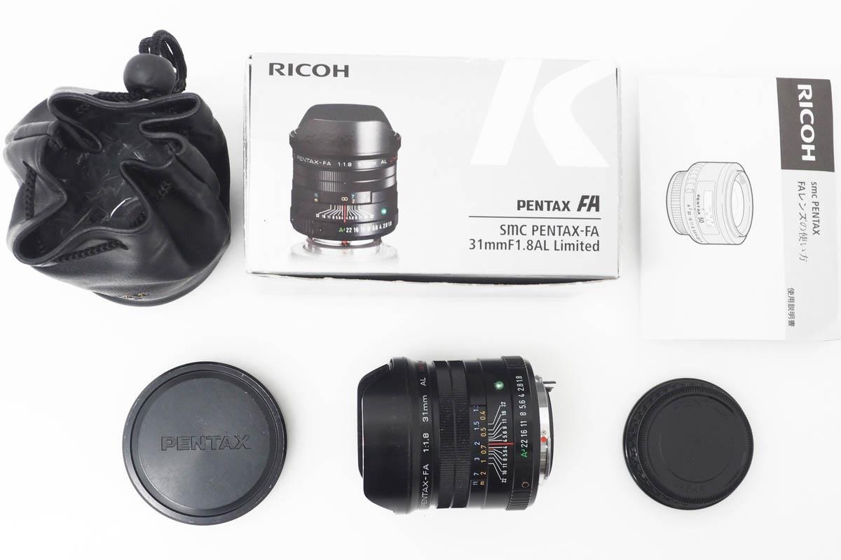 FA31mm F1.8 AL Limited ブラック CA01-R110-2B3