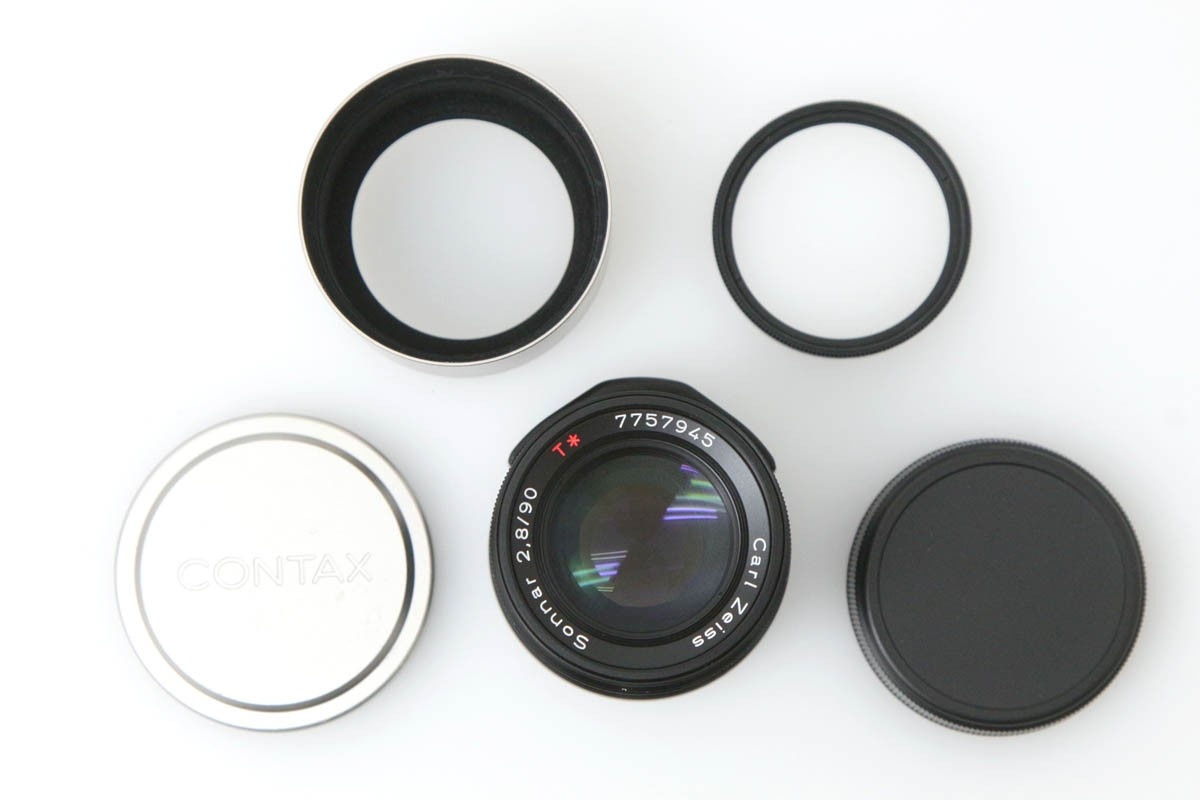 CONTAX G Sonnar T*90mm F2.8 ブラック CA01-R1075-2O3C