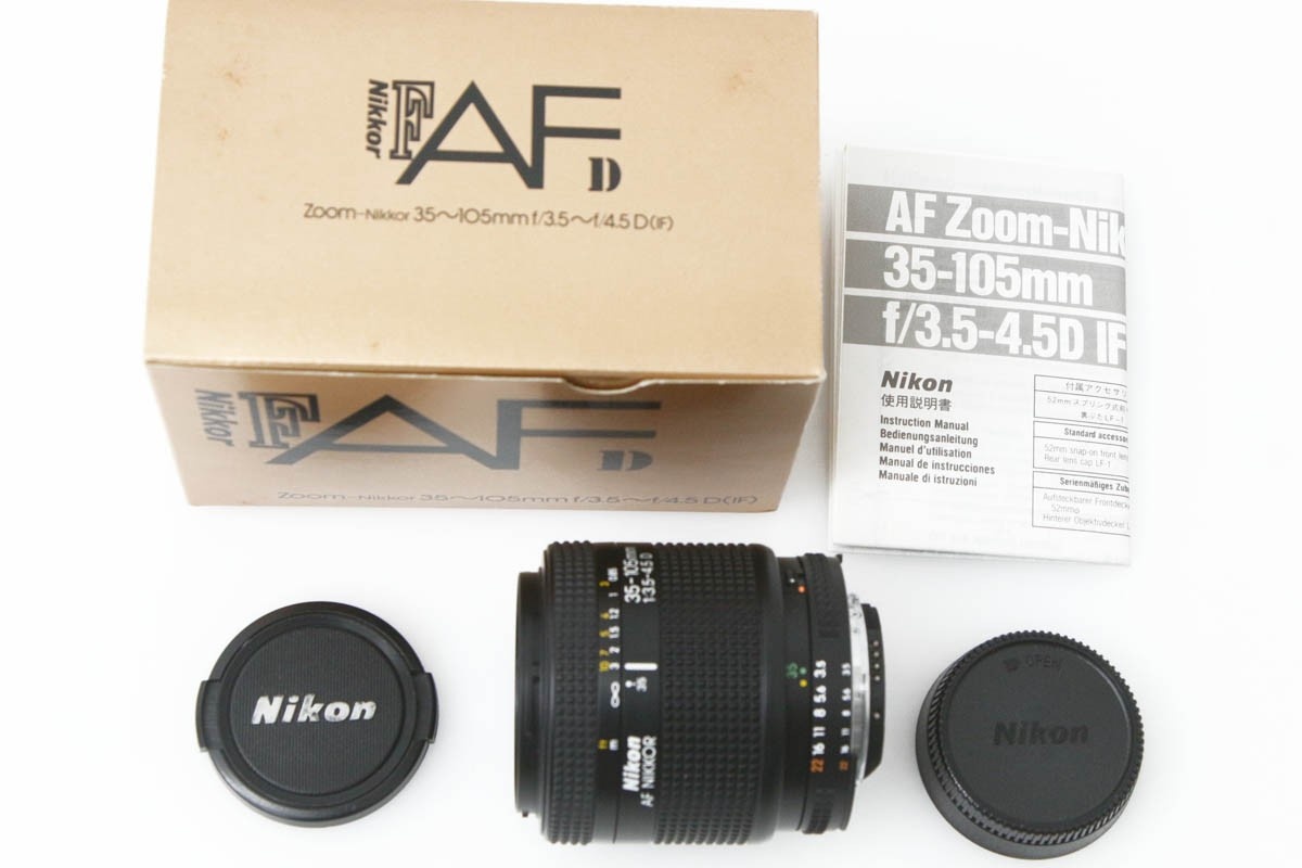 AF Zoom Nikkor 35-105mm F3.5-4.5D CA01-R1091-2N3