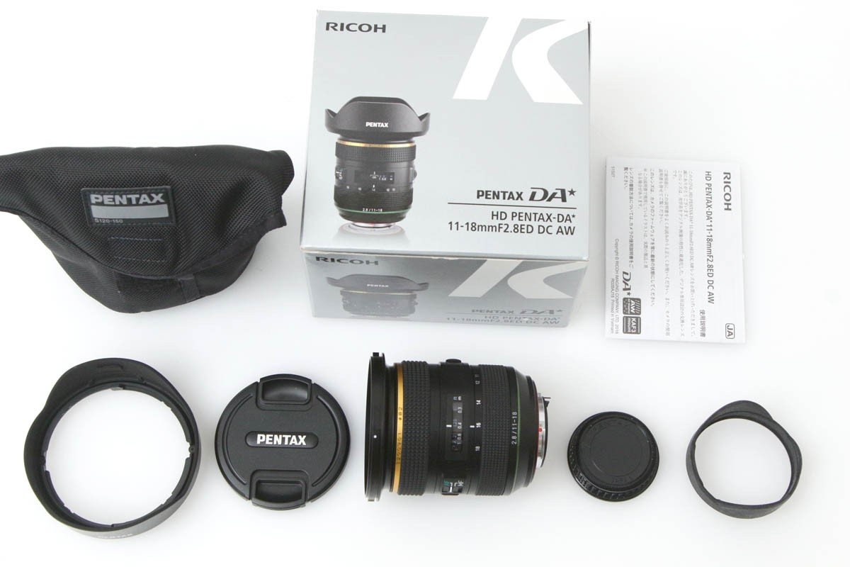 HD PENTAX-DA★ 11-18mm F2.8 ED DC AW CA01-R1230-3X3