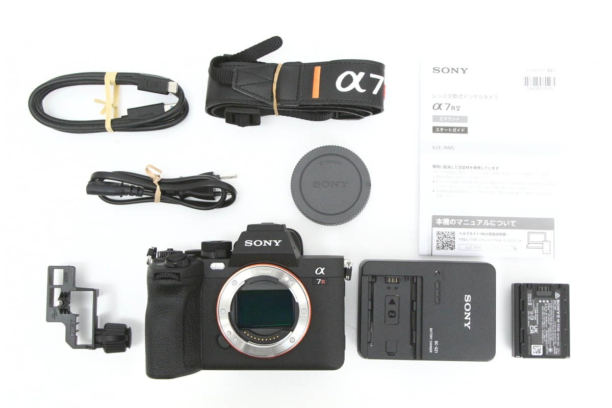 α7R V ILCE-7RM5 ボディ(センサー清掃済み) CA01-R3523-2k2