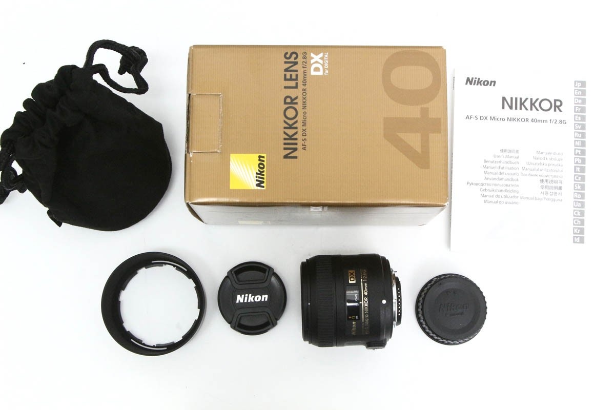 AF-S DX Micro NIKKOR 40mm f/2.8G CA01-R3689-2A3