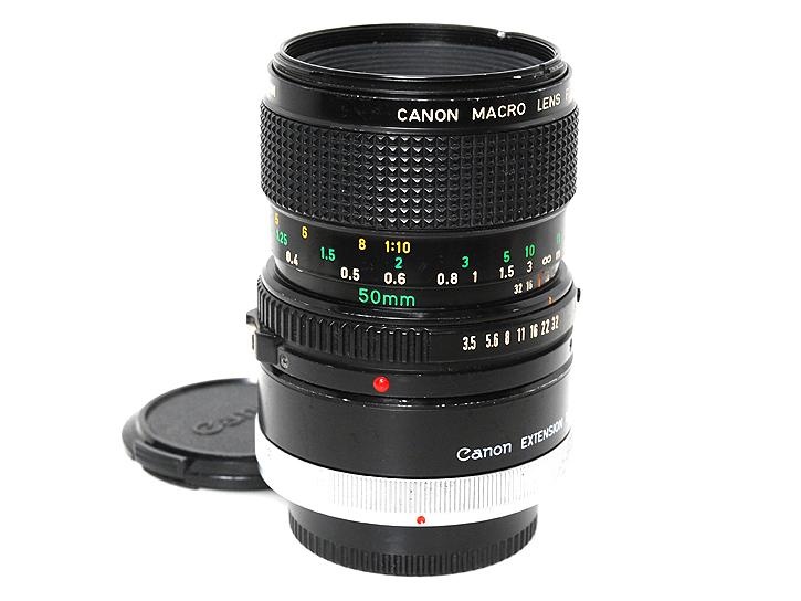 New FD50/3.5 マクロ + エクステンションチューブFD25