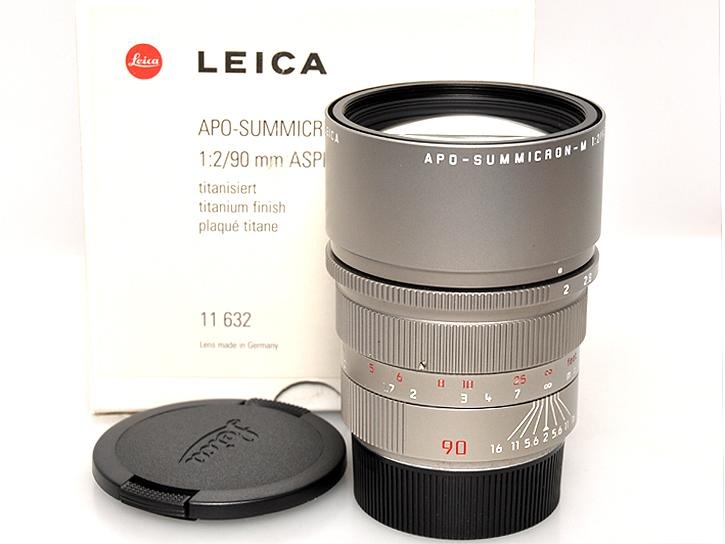APO-SUMMICRON-M 90mm F/2 ASPH チタン 代引き不可