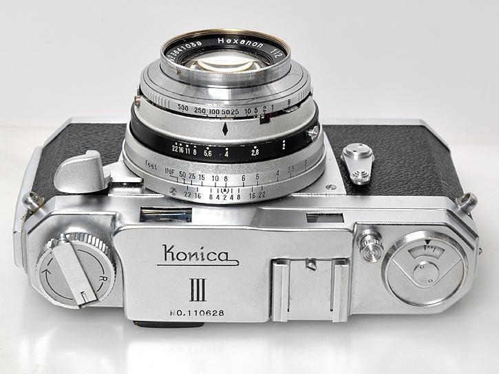 コニカ III型 ヘキサノン48mm F2
