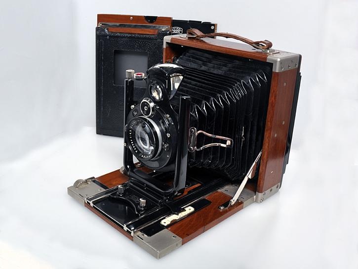 ICA ZEISS IKON 10X15CM TROPICA 16.5cm f4.5 Tessar