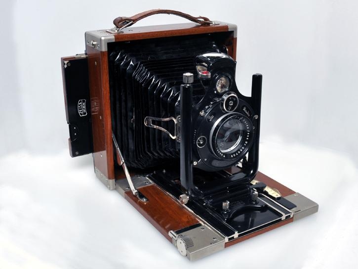 ICA ZEISS IKON 10X15CM TROPICA 16.5cm f4.5 Tessar