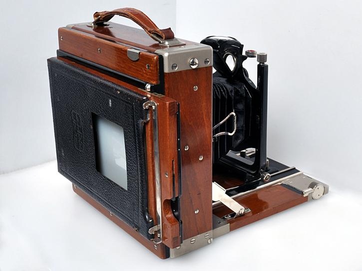 ICA ZEISS IKON 10X15CM TROPICA 16.5cm f4.5 Tessar