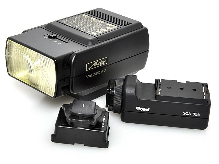 Metz ストロボ 32Z-2 +フラッシュアダプター ローライ用SCA356