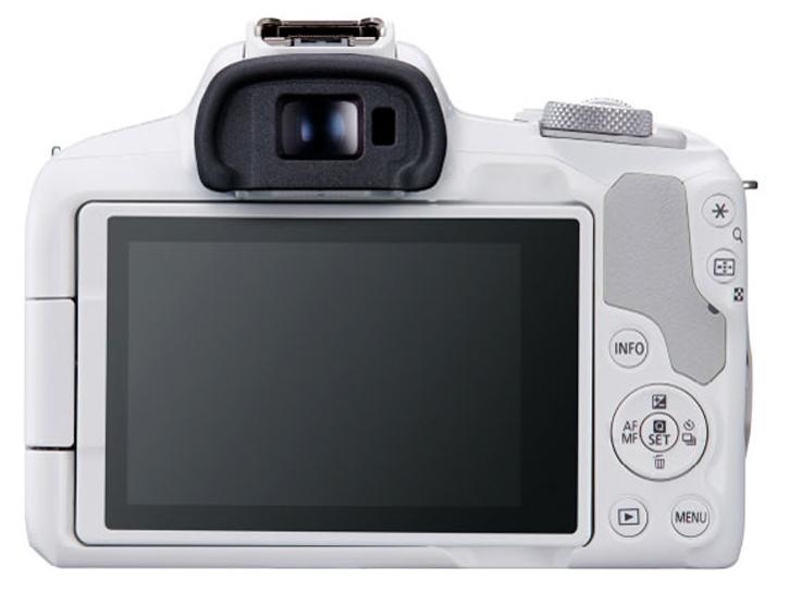 EOS R50 RF-S18-45 IS STM レンズキット ホワイト 新品 キヤノン冬のキャッシュバッ