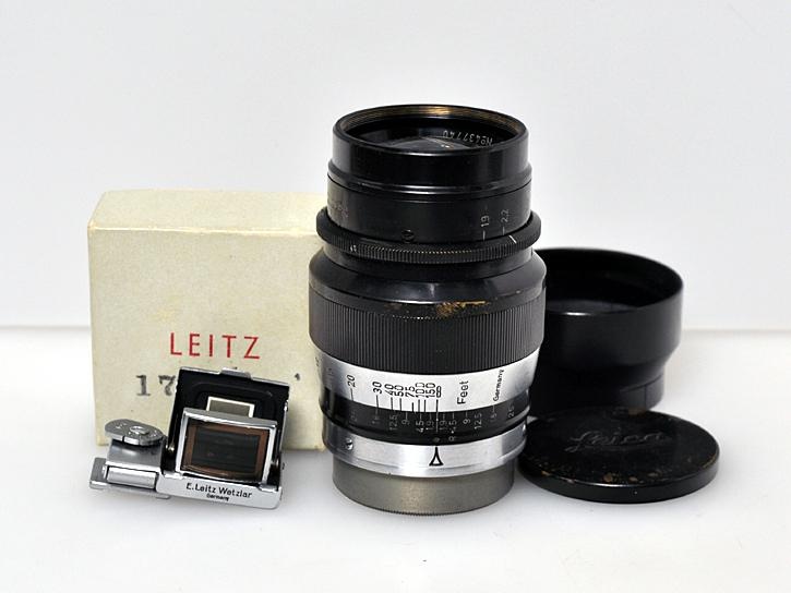 ヘクトール L73mm F1.9  ブラック・クローム Lマウント