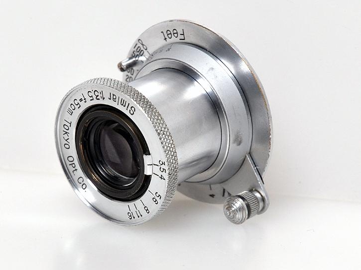 東京光学 シムラー 5cm F3.5 Lマウント 沈胴 Simlar 50mm F3.5