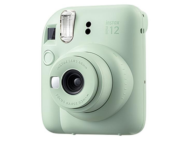 “チェキ” instax mini 12 ミントグリーン 新品