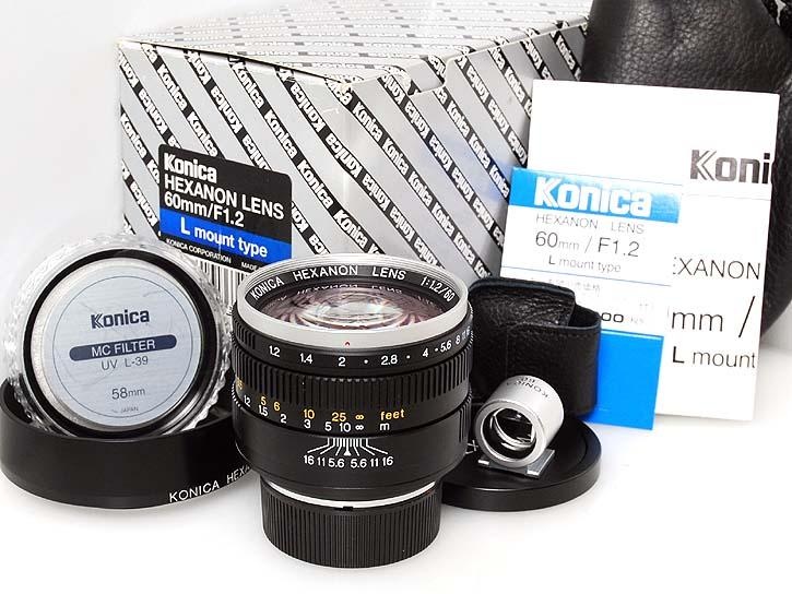 HEXANON 60mm F1.2 (Lマウント) 代引き不可