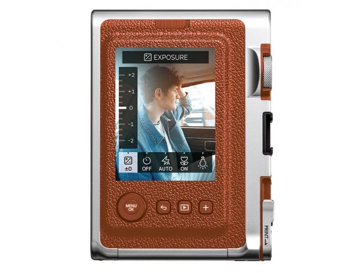 instax mini Evo チェキ USB Type-C対応 ブラウン 新品
