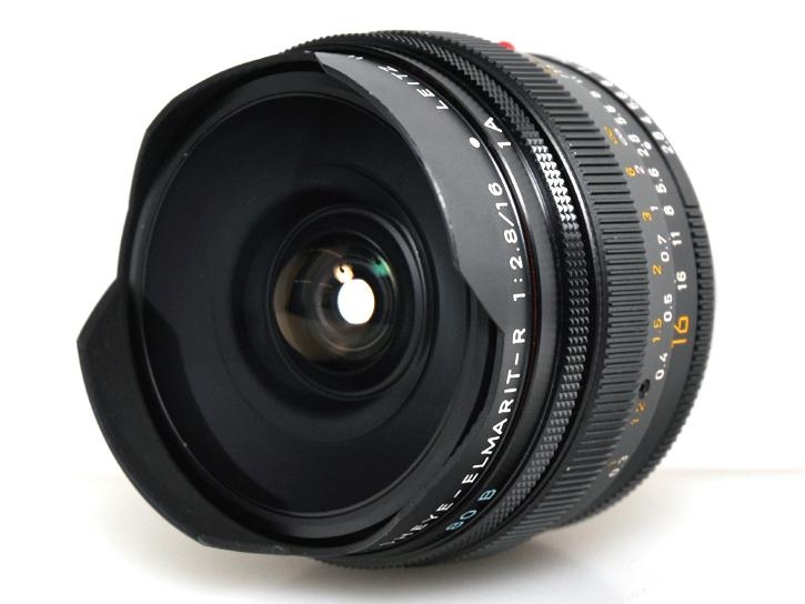 エルマリートR16mmF2.8フィッシュアイ 3カム