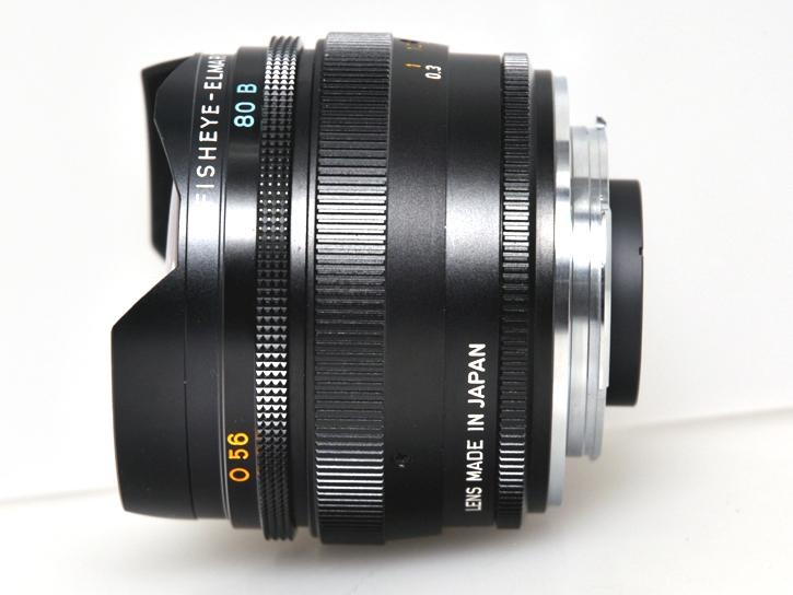 エルマリートR16mmF2.8フィッシュアイ 3カム