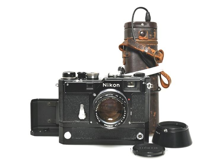 S3黒 オリンピック50mmf1.4 モータードライブ付  代引き不可