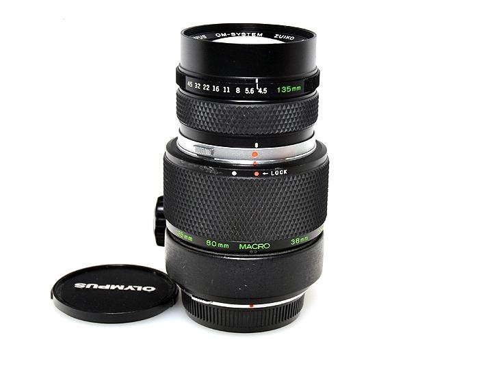 OMオートマクロ 135mm F4.5 オートエクステンションチューブ付