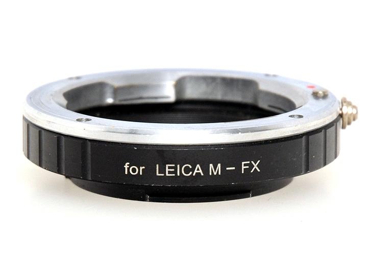 ライカMレンズ→フジXマウントカメラアダプター