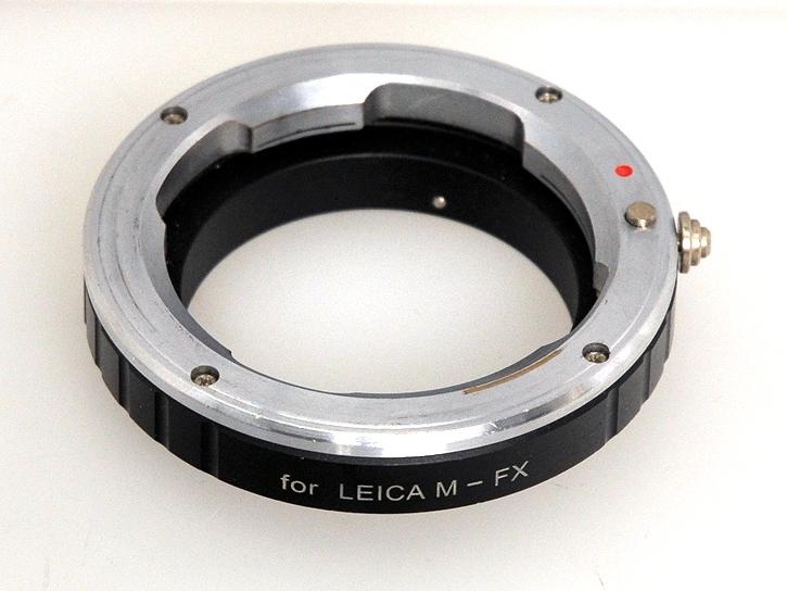 ライカMレンズ→フジXマウントカメラアダプター