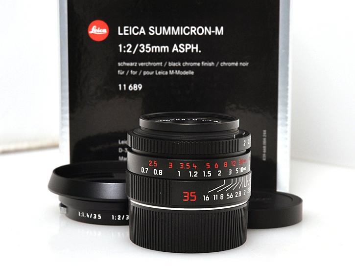 ズミクロンM35mm F2 ASPH ブラッククローム 11689 代引き不可