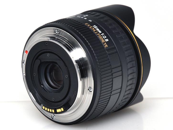 15mm F2.8 EX DG DIAGONAL FISHEYE キヤノン EFマウント