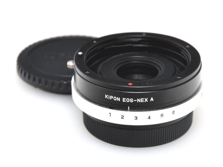 キポン EOS-NEX キヤノンEFマウントレンズ→ソニーNEX α Eマウントボディ用