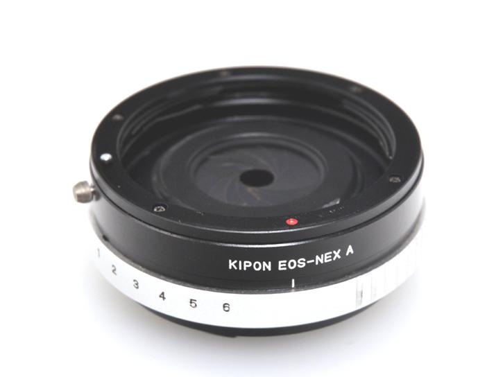 キポン EOS-NEX キヤノンEFマウントレンズ→ソニーNEX α Eマウントボディ用