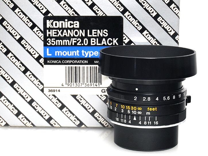 UC-HEXANON 35mm F2 ブラック Lマウント 1000本限定