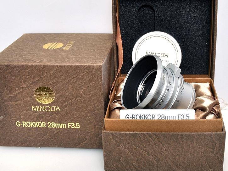 G-ROKKOR28mm F3.5 Lマウント