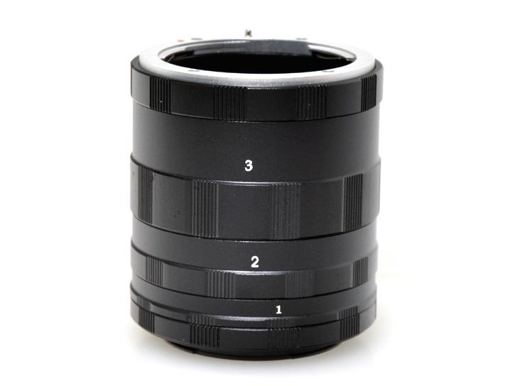 接写リング3連セット Fマウント用