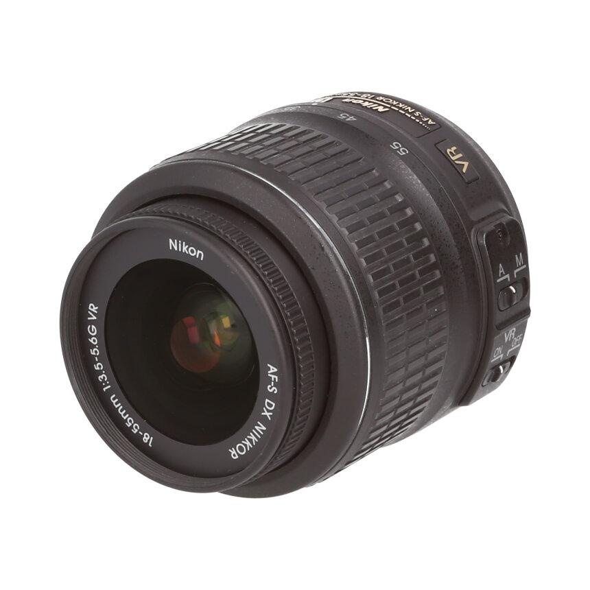 Nikon AF-S DX VR 18-55 F3.5-5.6 G 【AB】