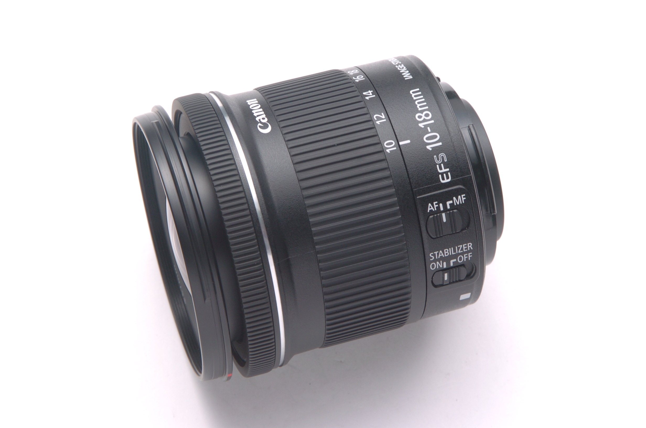 EF-S10-18mm F4.5-5.6 IS STM + レンズフード EW-73C